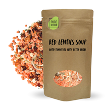 Load image into Gallery viewer, PureKtchn-organic-red-lentils-peas-mix-healthy-quick-meal-UK
