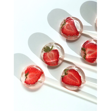 Load image into Gallery viewer, PureKtchn-sugar-free-strawberry-lollipops-healthy-snack-alternative-UK-London

