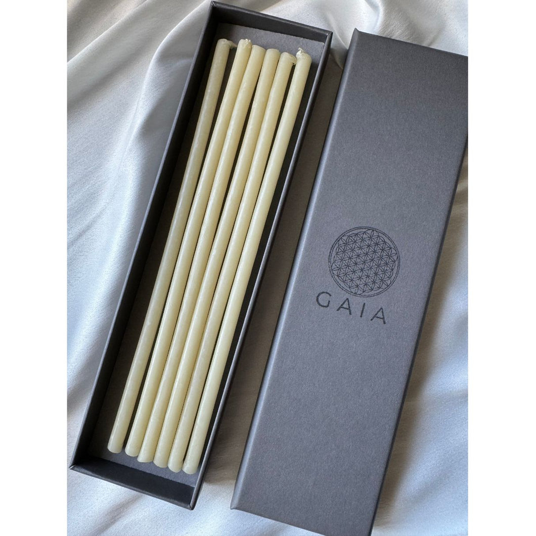 Mini Taper Beeswax Candles Set of 7