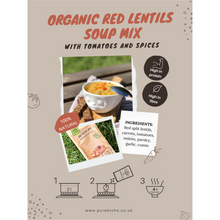 Load image into Gallery viewer, Red Lentils Soup Mix NEW Formula

